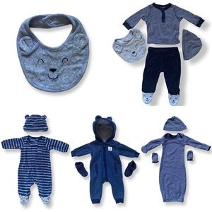 Carters newborn teddy bear bundle plus BONUS bundle